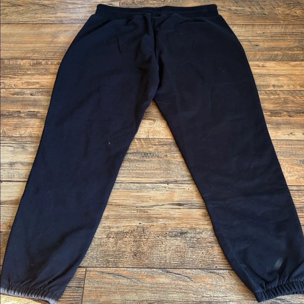 Gap NWT Fleece Joggers Black size Small - Image 4