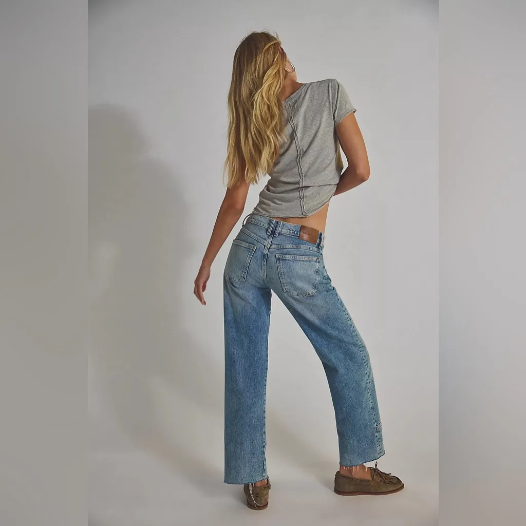 We the Free Risk Taker High Rise Straight Jeans in Mantra Size 26 - Image 11