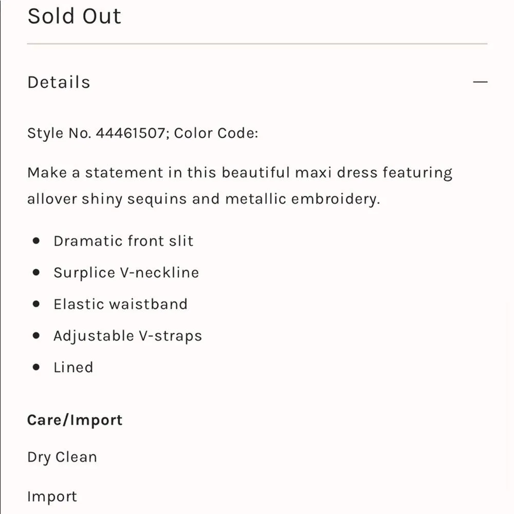 Saylor  Archer Striped Sequin Maxi Dress - Image 8