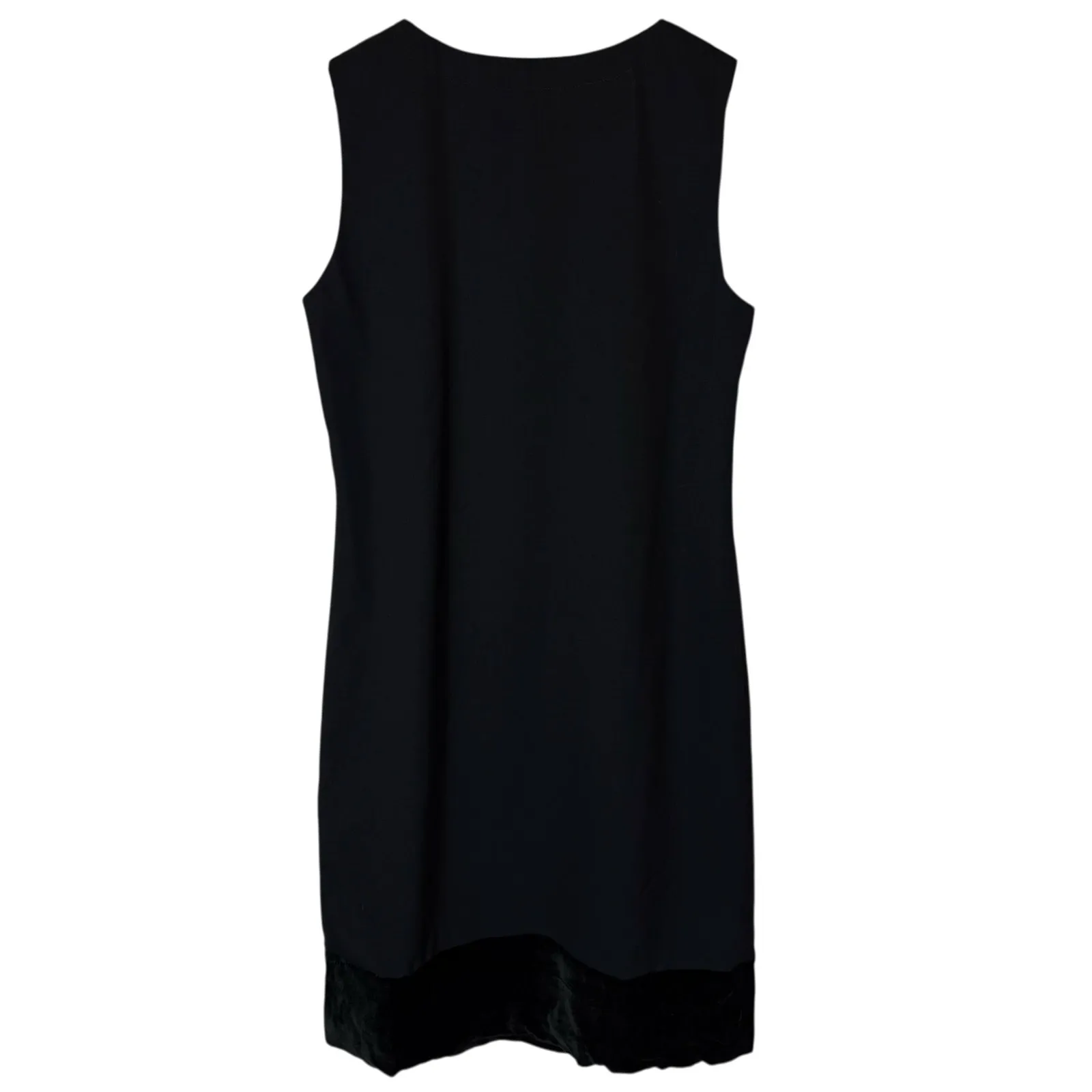 Etro Wool Silk‎ Shift Dress Black Size M - Image 4