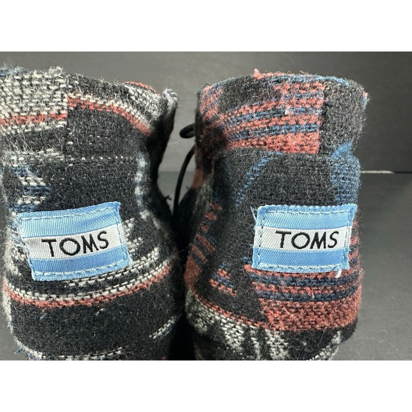 TOMS Boho Navajo Desert Wedge Booties in Aztec Jacquard Size 10 - Image 7