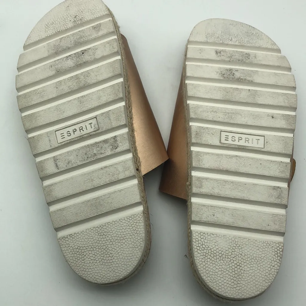 ESPRIT Sandals. Tan Size 10 - Image 6