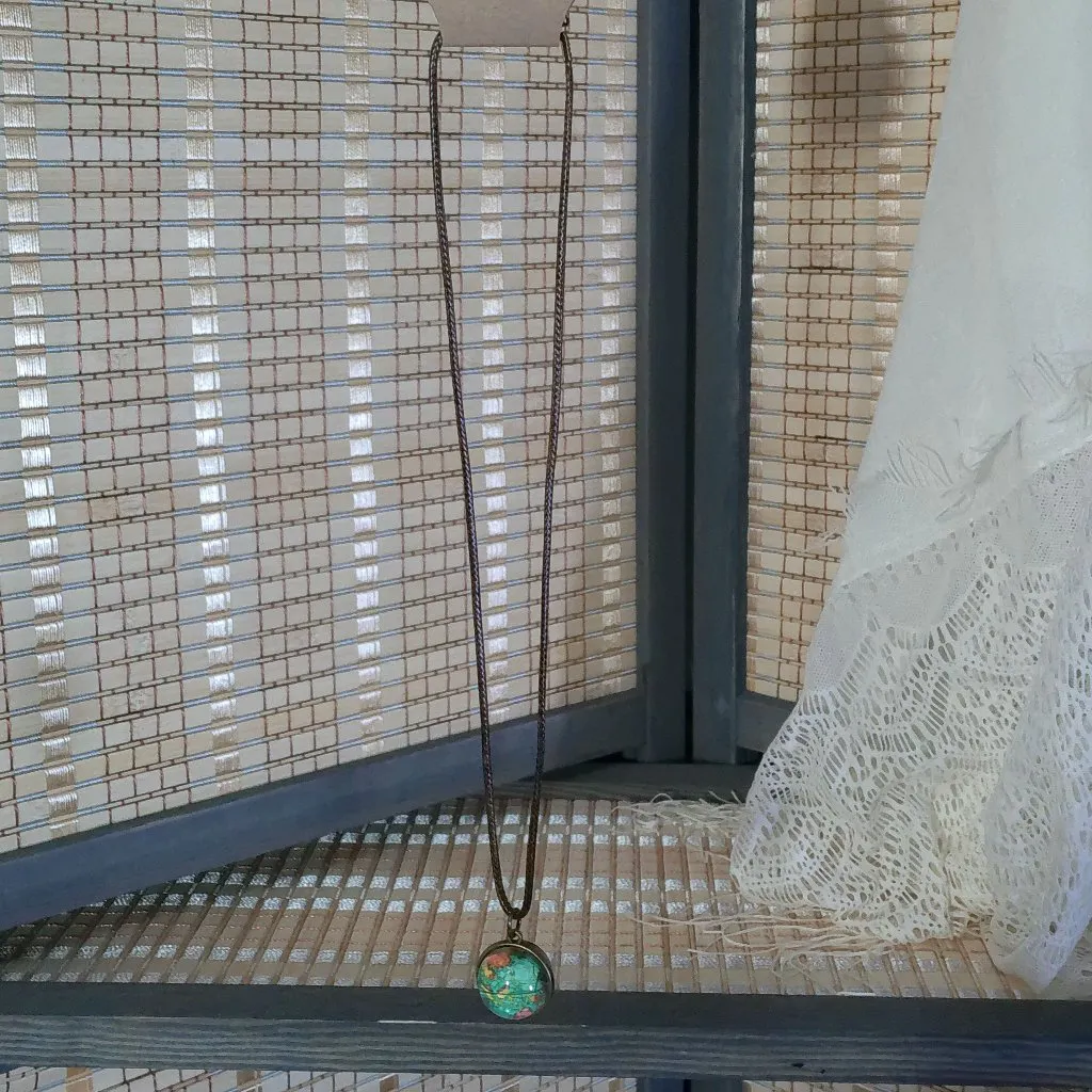 Handmade Globetrotter Necklace - Image 2