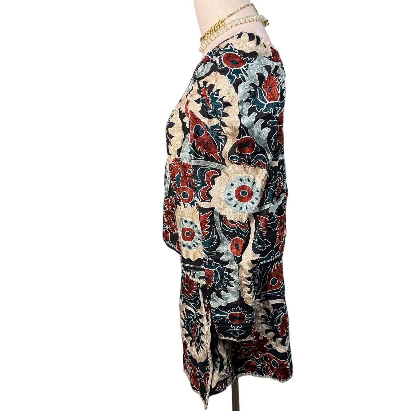 Ulla Johnson Siya Blouse & Dimi Skirt Embroidered Matching Set Lapis size 0 - Image 10