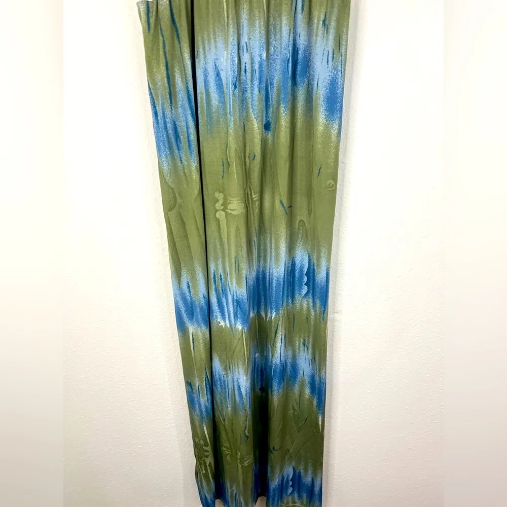 Cristina Love Small Tie Dye Maxi Dress Boho Beach Sleeveless Summer Vacation - Image 8