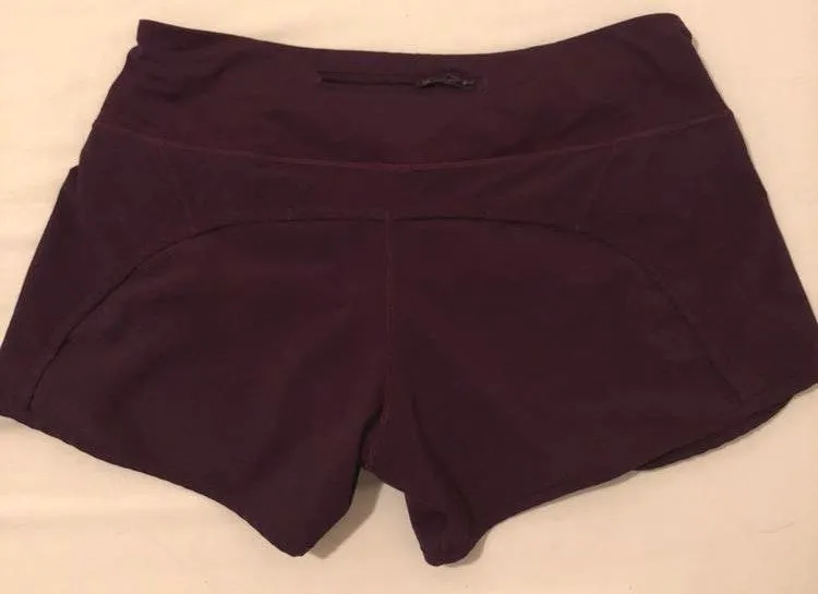 Lululemon Purple Athletic Shorts - Image 2