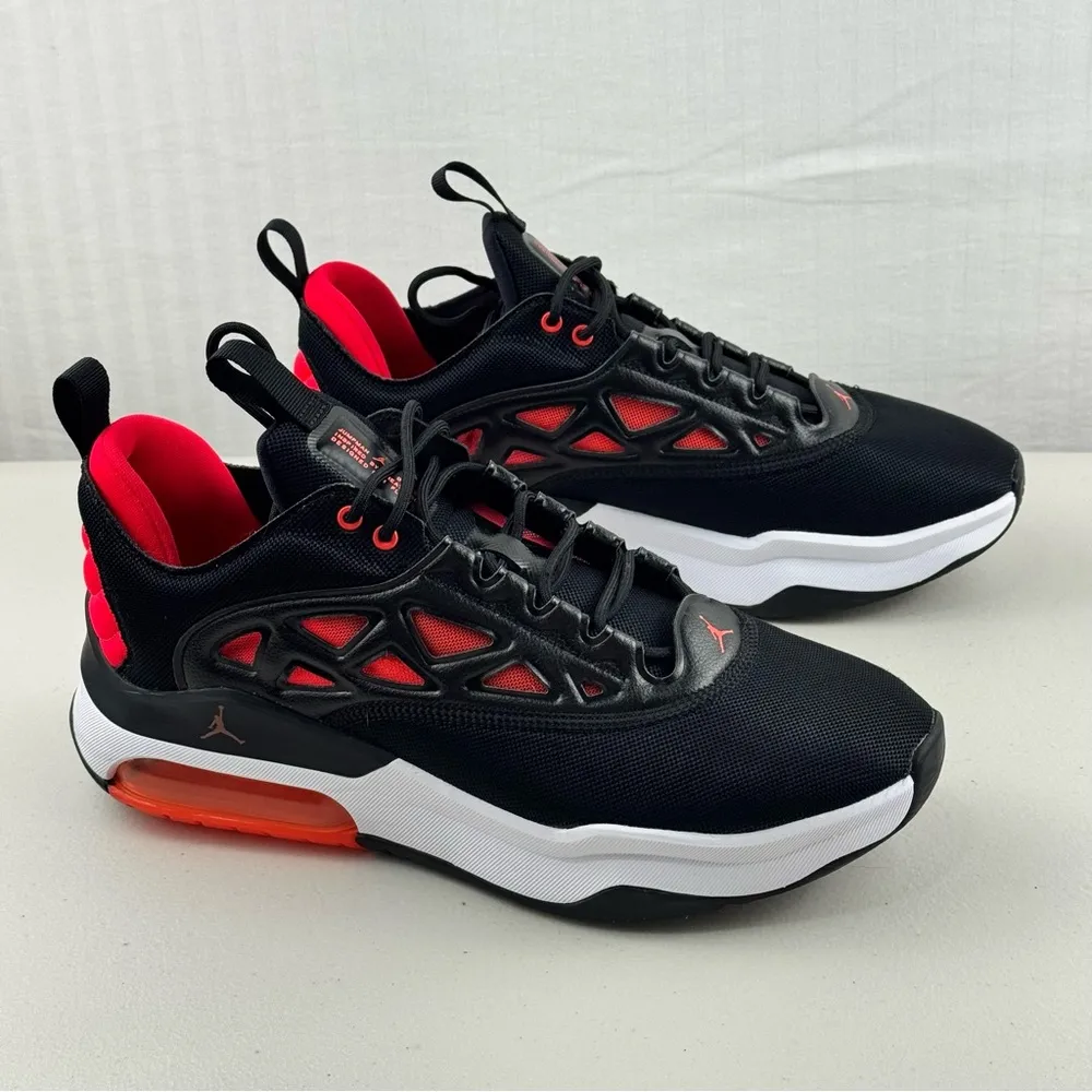 Jordan Air Jordan Max 200 Black & Bright Crimson Sneakers Women’s Size 10 EUR 42 - Image 9