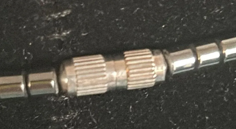 New Hand Crafted Heart Shaped Rose Quartz and Hematite Bead Necklace Pink - Image 5