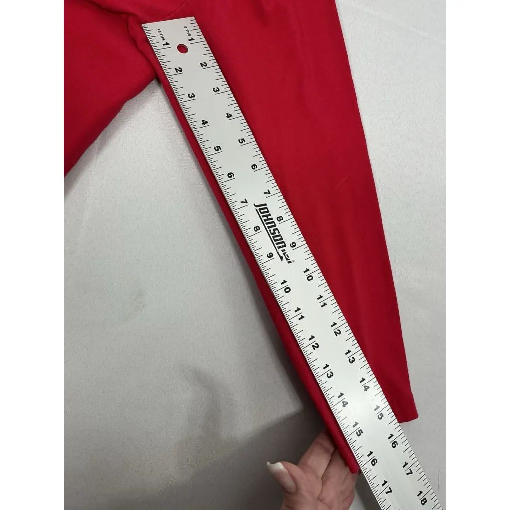 Womans Gloria Vanderbilt Long Sleeve Pullover Christmas T Shirt XXL Red - Image 8