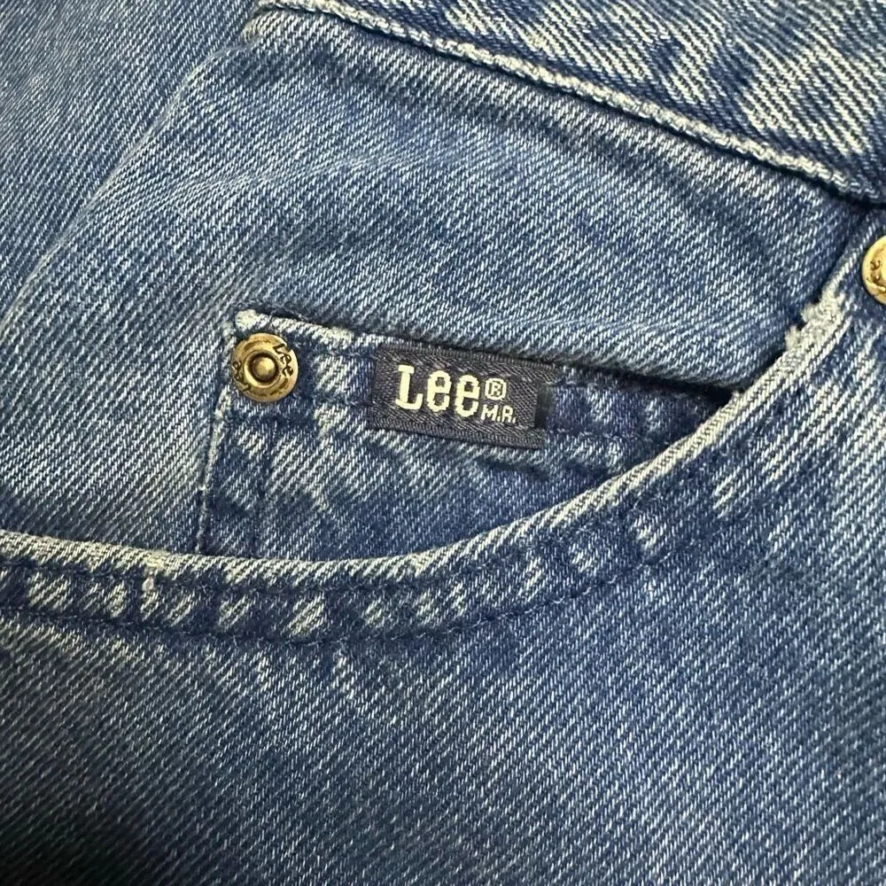 Vintage Lee jeans blue 8 long - Image 3