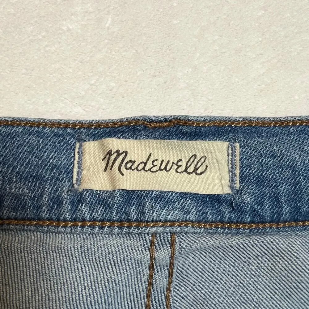 Madewell High Rise The Perfect Vintage Jeans Size 30 Distressed Casual Preppy - Image 7