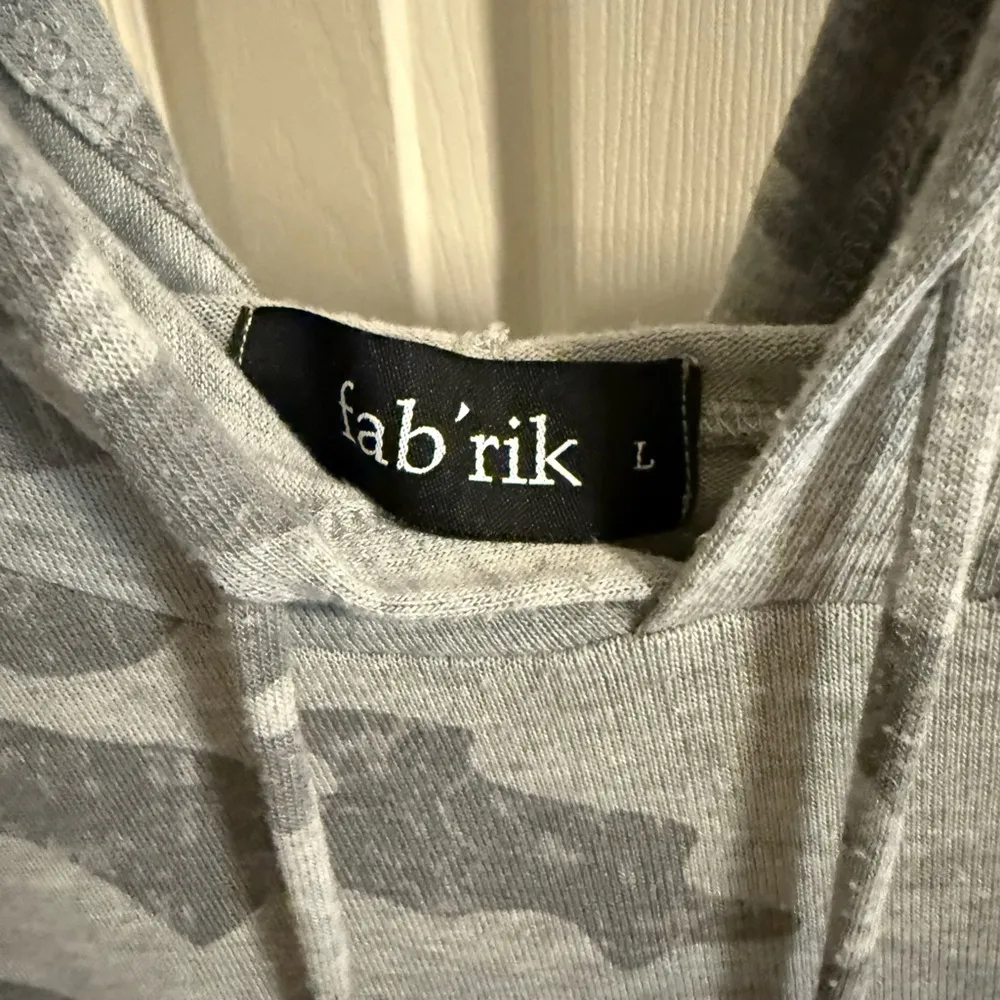Fabrik Gray Camo Hoodie - Image 3