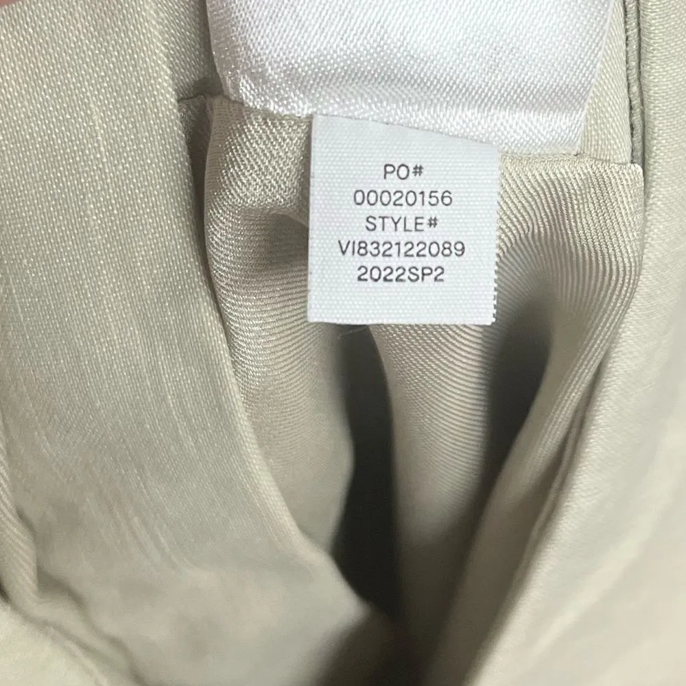 Vince Women's Linen Crop Wide Pant new size 18 - Image 7