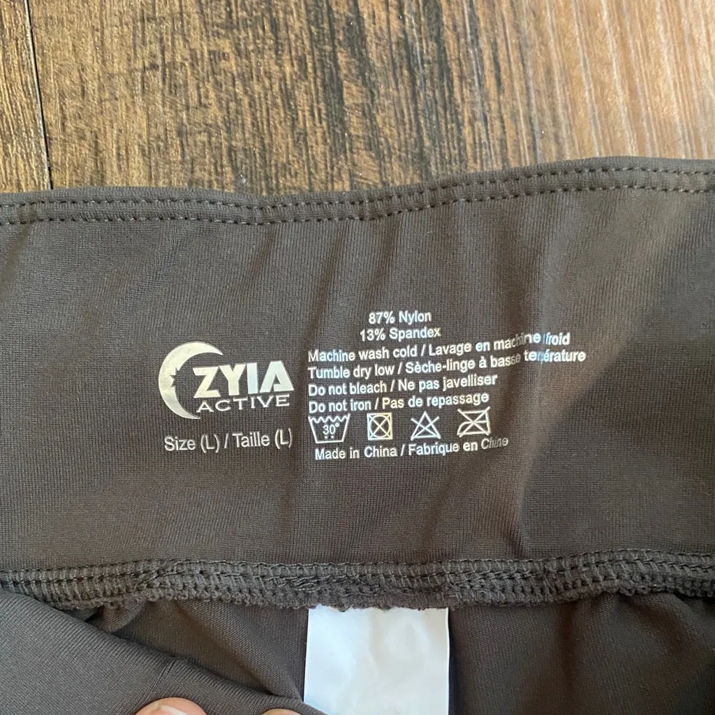 ZYIA Women's Green Olive Joggers - Image 2