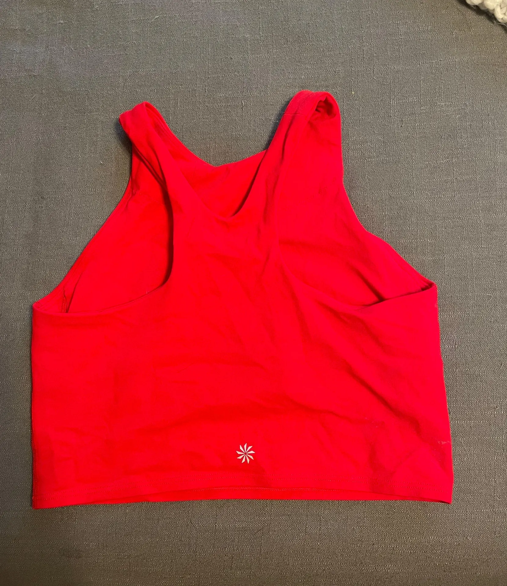 Athleta Red  High Neck Tank - Image 2