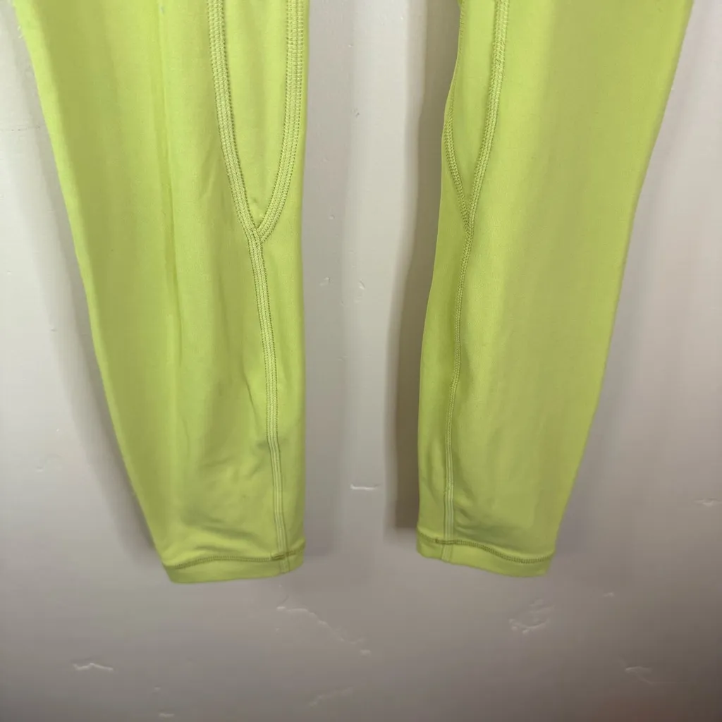 NWOT Lululemon Align Double Lined Thick 25” Green Leggings Size 0 Activewear‎ - Image 4