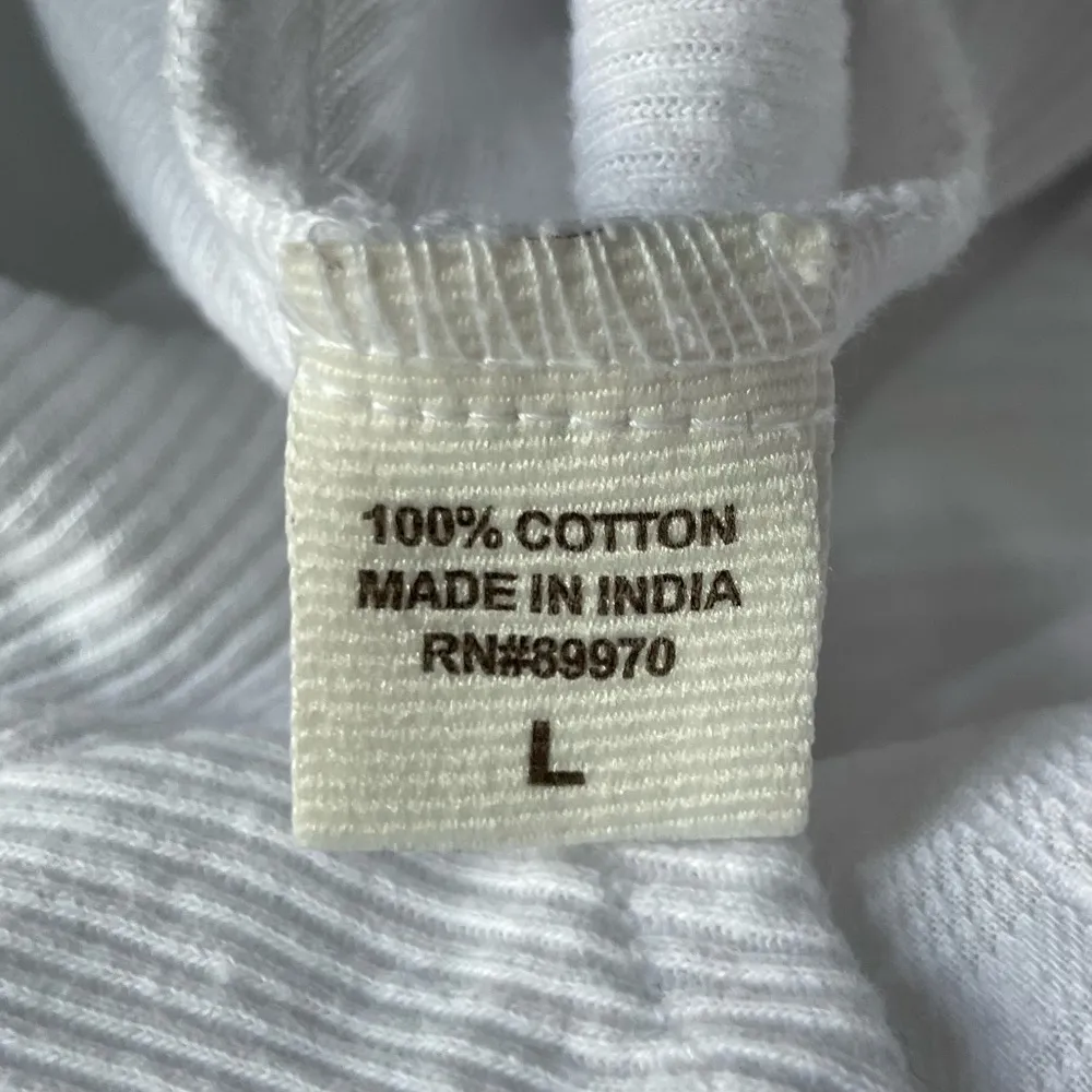 White Business Casual Cotton Button-Up Women's Blouse - Image 13