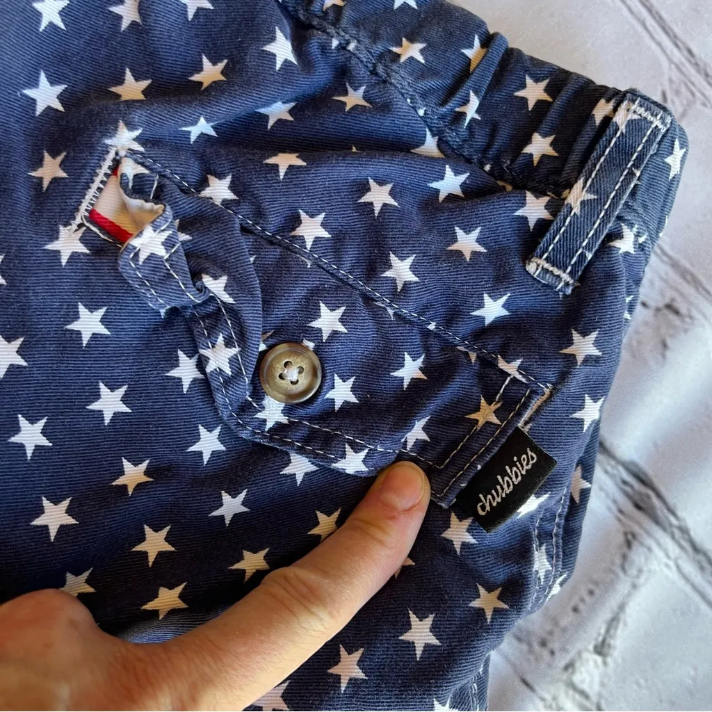 Chubbies American Flag Shorts Womens Small Chino Preppy Patriotic Mericas - Image 6