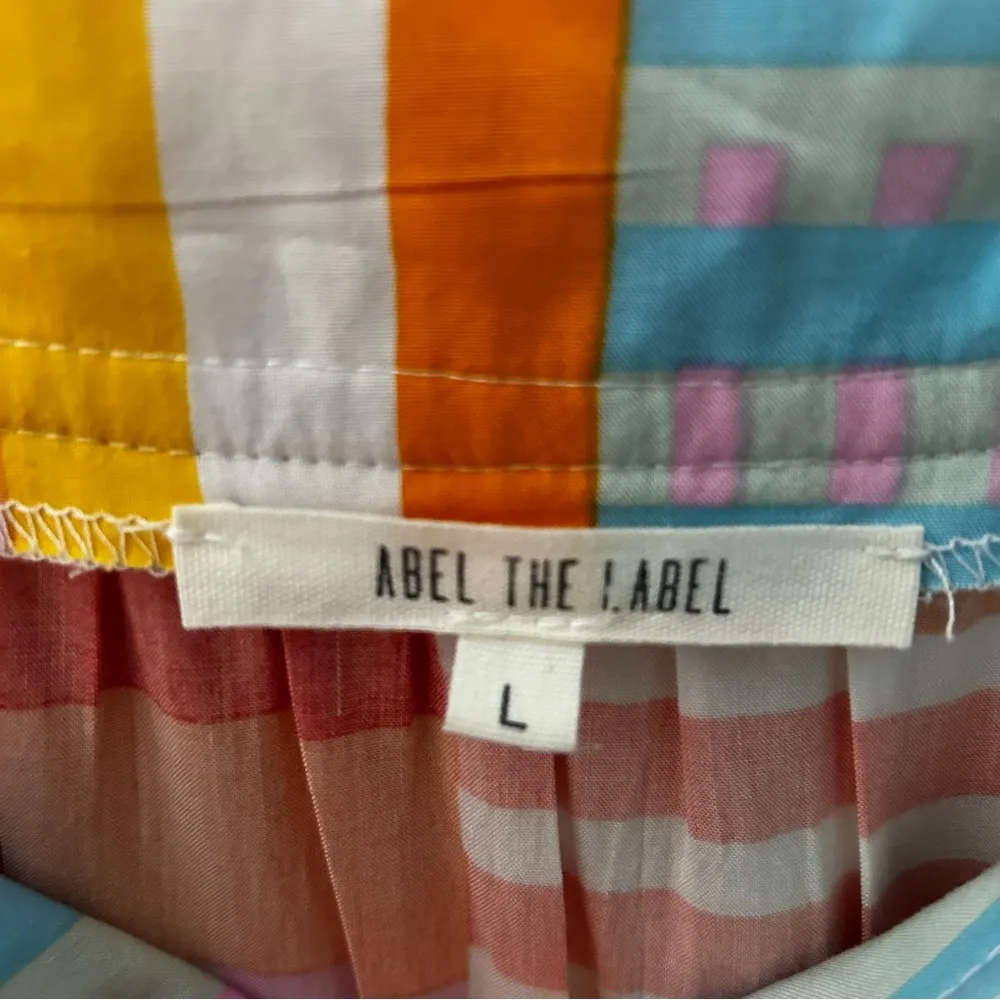 Abel the label  Anthropologie Boho Maxi Dress Beach Flowy U4 - Image 5