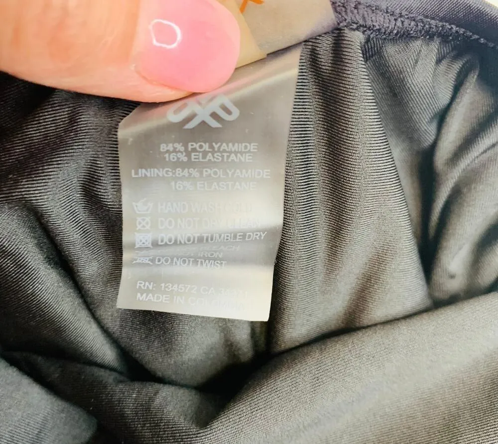 NWOT Black PILYQ One Piece Swimsuit Sz Small La Playa - Image 6