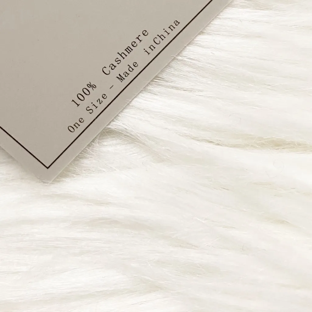 NWT 100% Cashmere Black Soft Cozy Gloves - Image 6