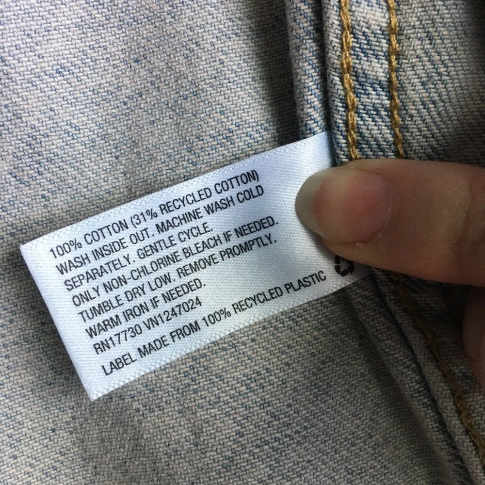 Wild Fable Cropped, Slightly Distressed, Jean Jacket, Light Blue, Size XS, NWT - Image 9