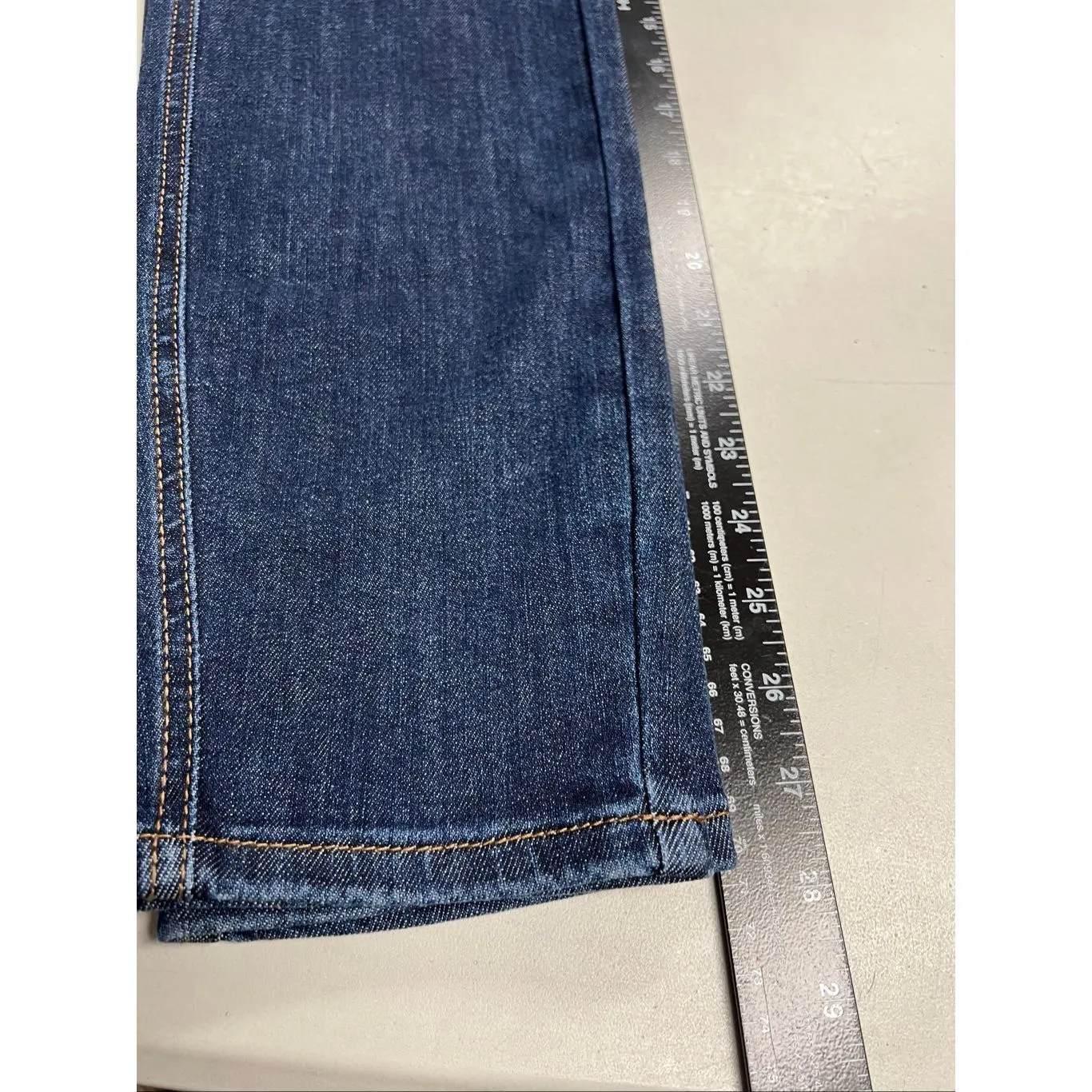 JUDY BLUE Junior Womens Skinny Fit Tummy Control Dark Wash Jeans Size 13/31 NEW - Image 6