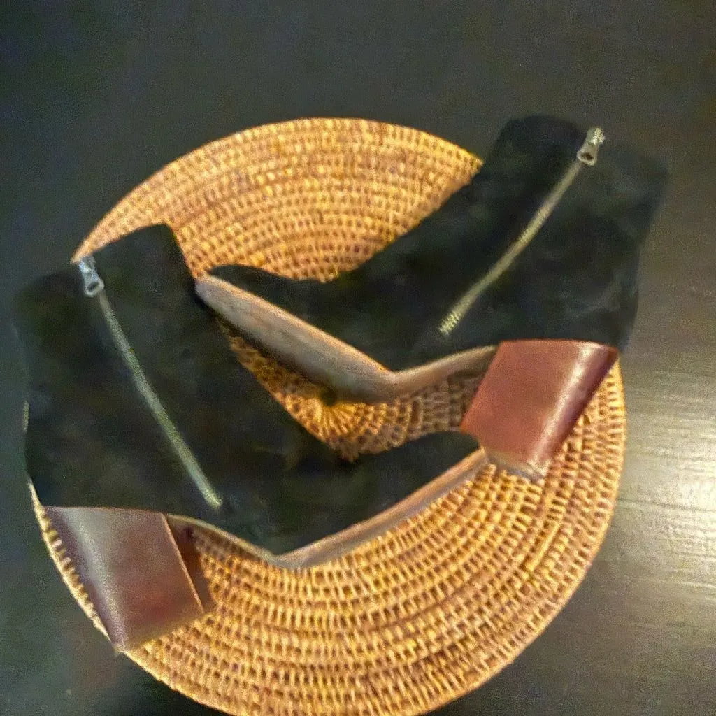 Kork Ease Black Suede Ankle Boots - Image 5