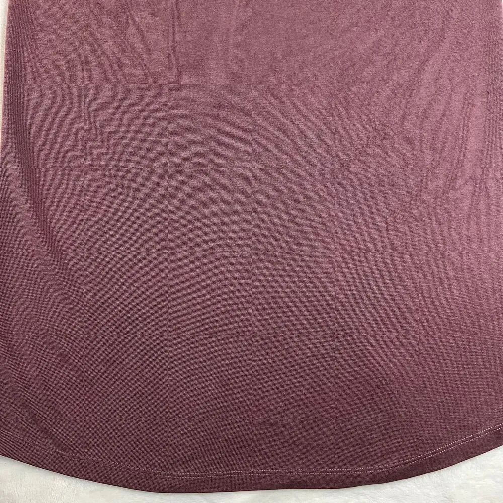 Tahari V-Neck Stretch Knee Length Shirt Dress Size Small Lightweight Casual - Image 11