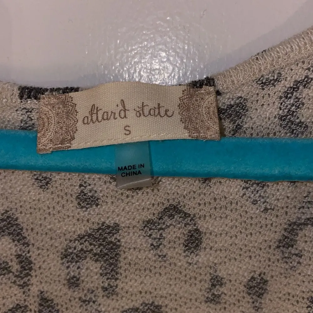 Altered State cheetah deep v blouse - Image 3