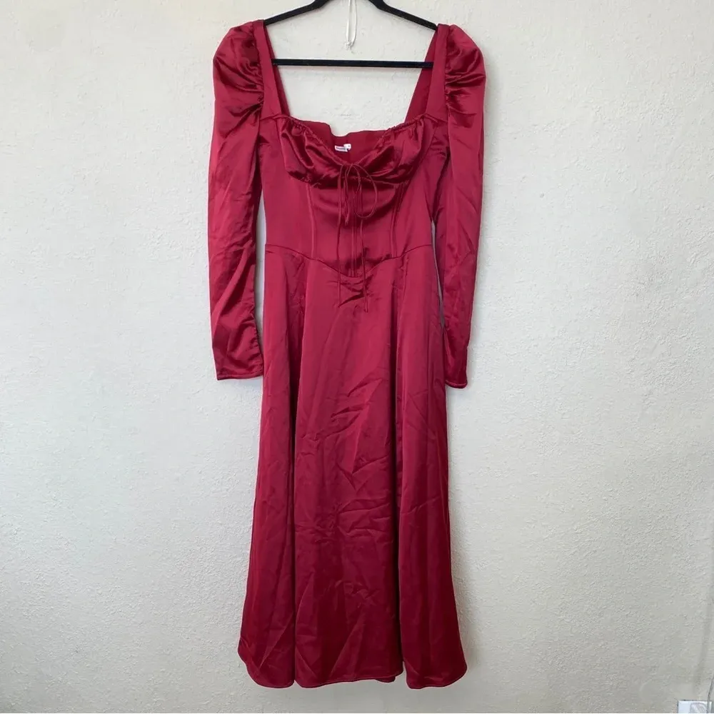 HOUSE OF CB 'Sebille' Ruby Corset Midi Dress NWOT‎ size M $285 - Image 5