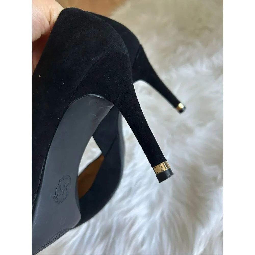 Michael kors black pumps size 7.5 with 3 inch heel - Image 8