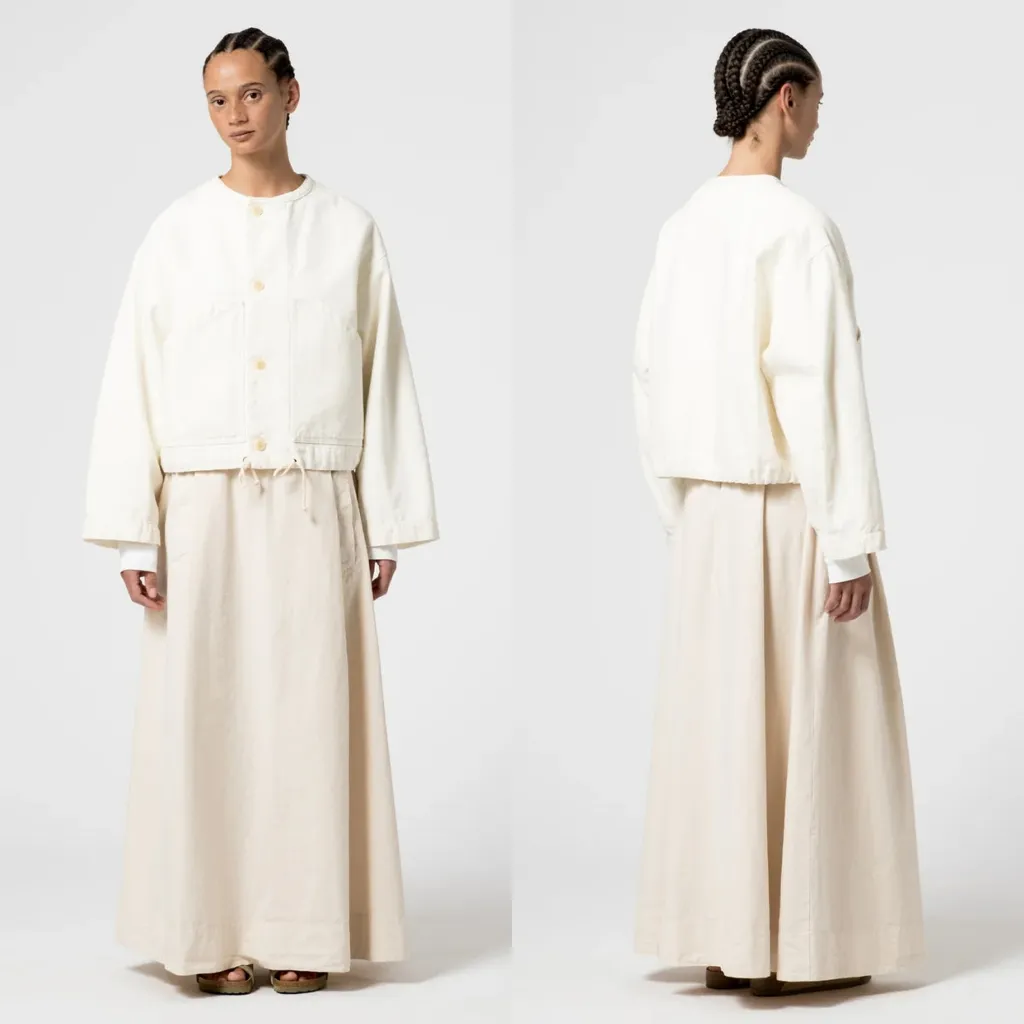 Girls Of Dust Nuclear Jacket Canvas Raw White Size L - Image 8