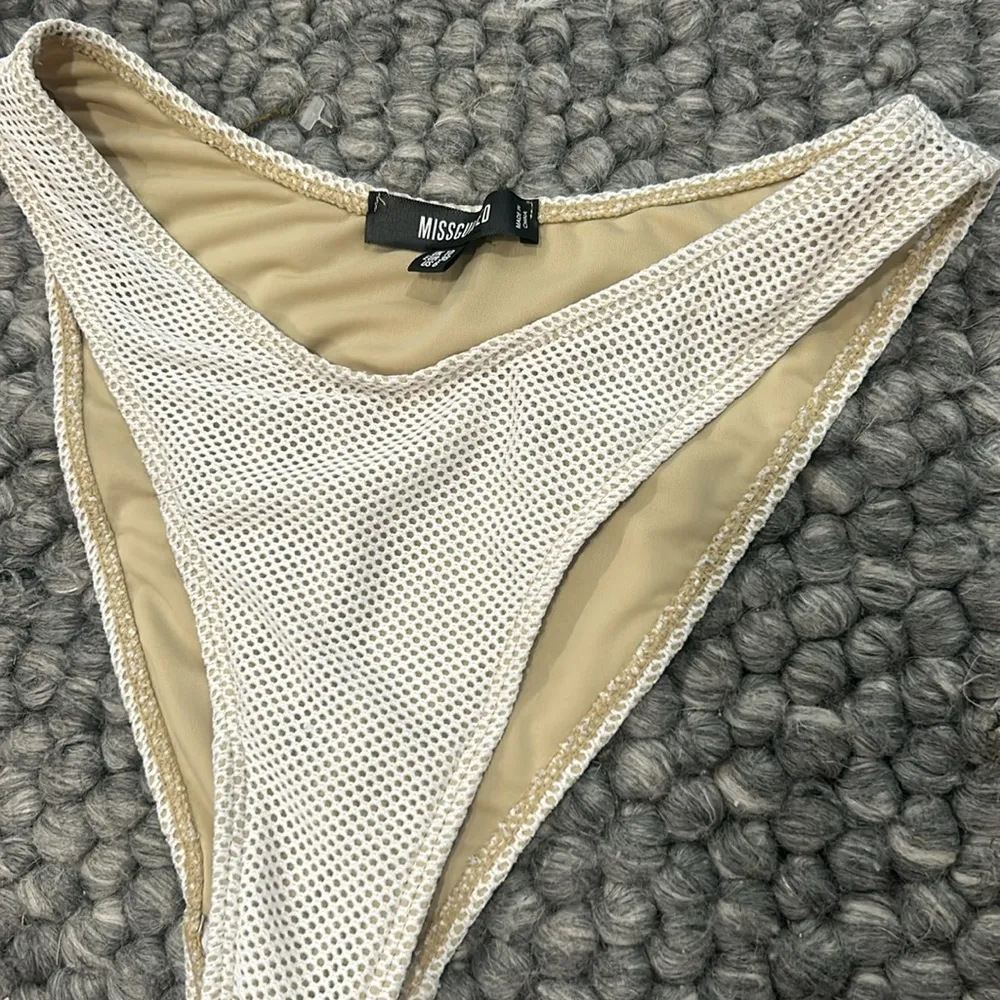 Misguided‎ Creme White Net Bikini Set - Image 8