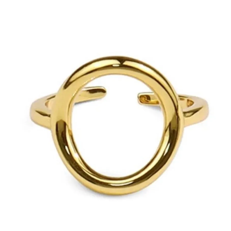 Circle Ring | Yellow Gold over 925 Sterling‎ Silver - Image 6