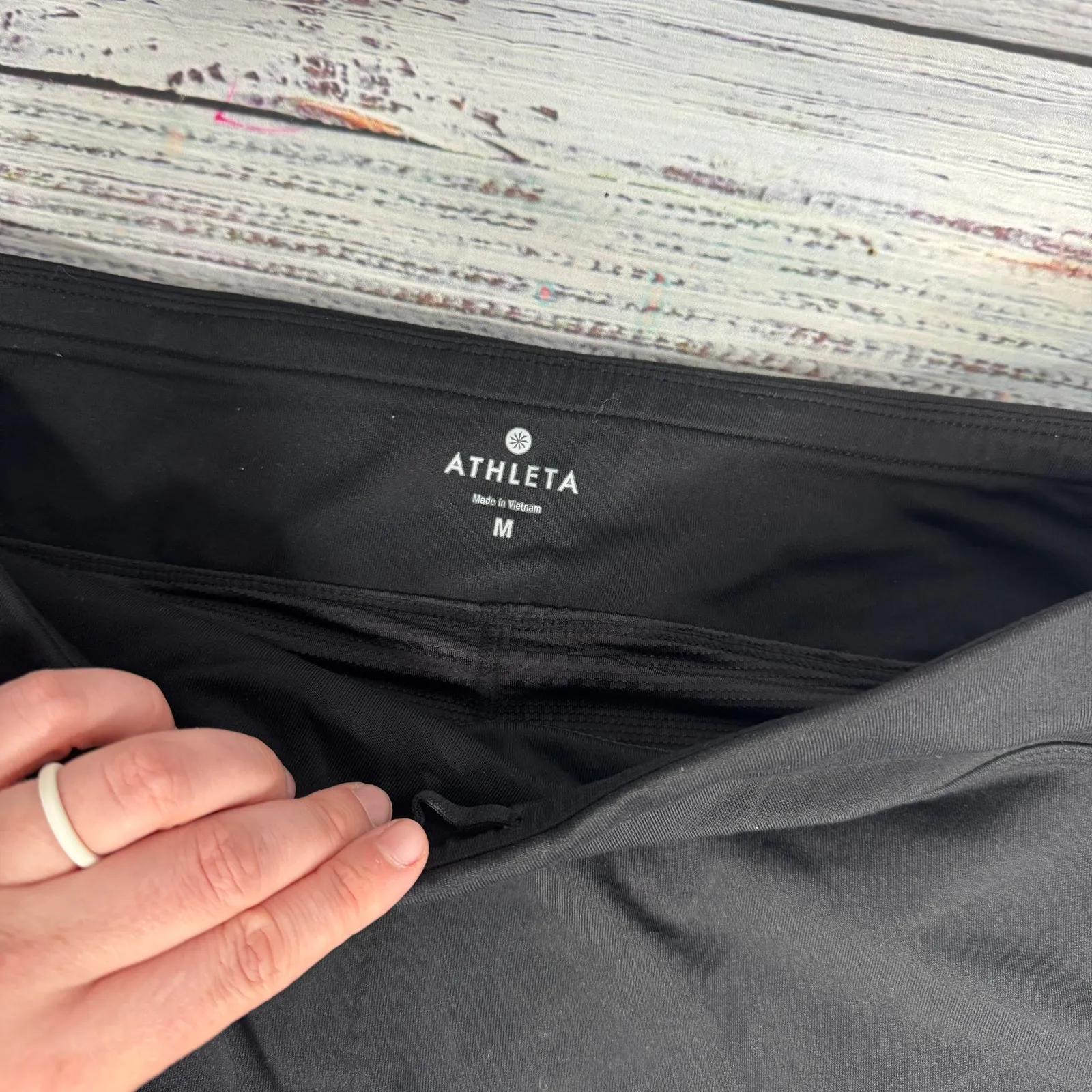 Athleta Tee Time Golf Skort Black Athletic Size 8 - Image 3