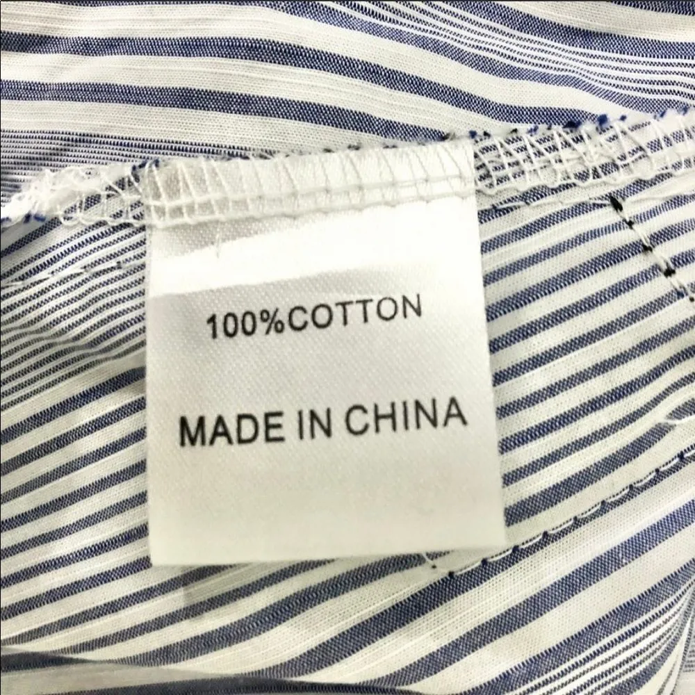 Seek the Label Pleated Academia Pinstripes Striped Belted Wrap Mini Skirt - Image 8