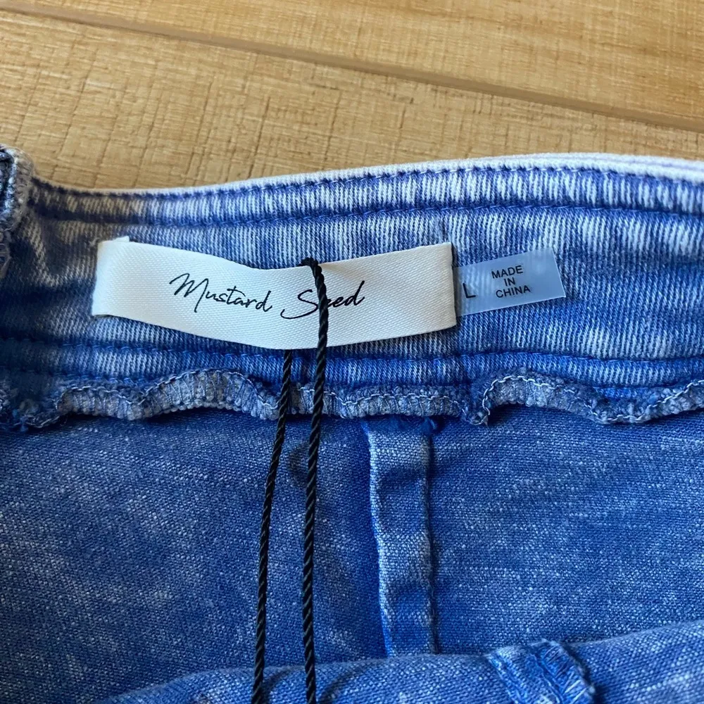 NWT Mustard Seed size large blue purple mini skirt snap up
Spring boho - Image 6