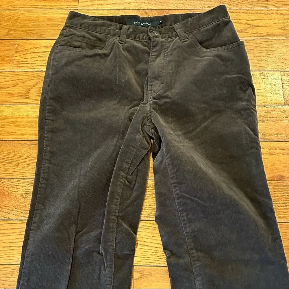 Calvin Klein Jeans High Rise Bootcut Corduroy Pants Women's Size 8 - Image 2