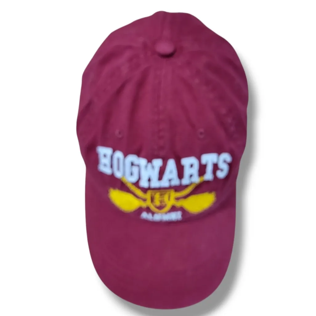 Harry Potter Hat OSFM Embroidered Hogwarts Alumni Hat Embroidery Strapback Hat - Image 4