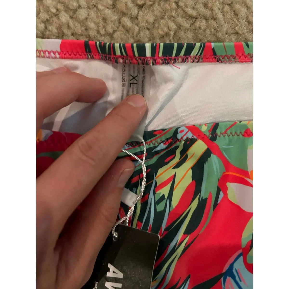 CD13 Bikini Bottom beach wear size xl Pink - Image 3