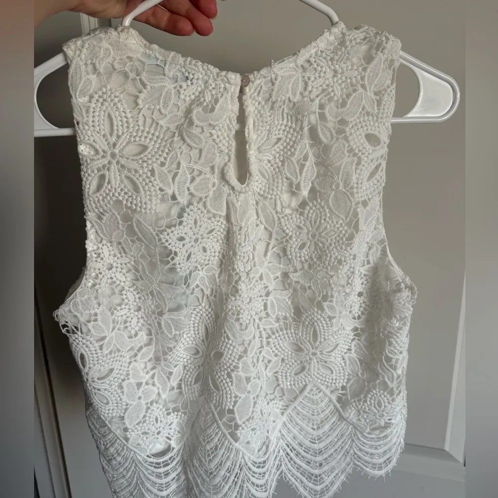 Lace tank top - Image 2