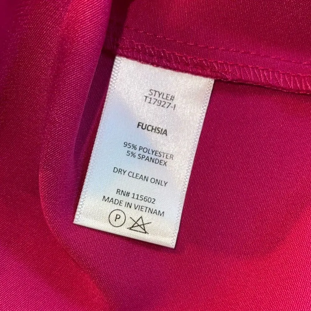 LUSH CASUAL NOTCH‎ COLLAR BLAZER IN FUCHSIA Size Medium NWT - Image 6