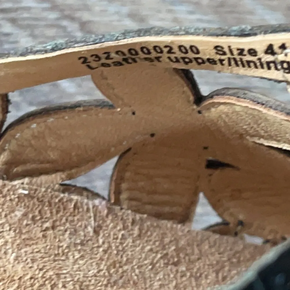 Dansko Leather Heeled Sandals Size 41 (US 10.5-11) - Image 12