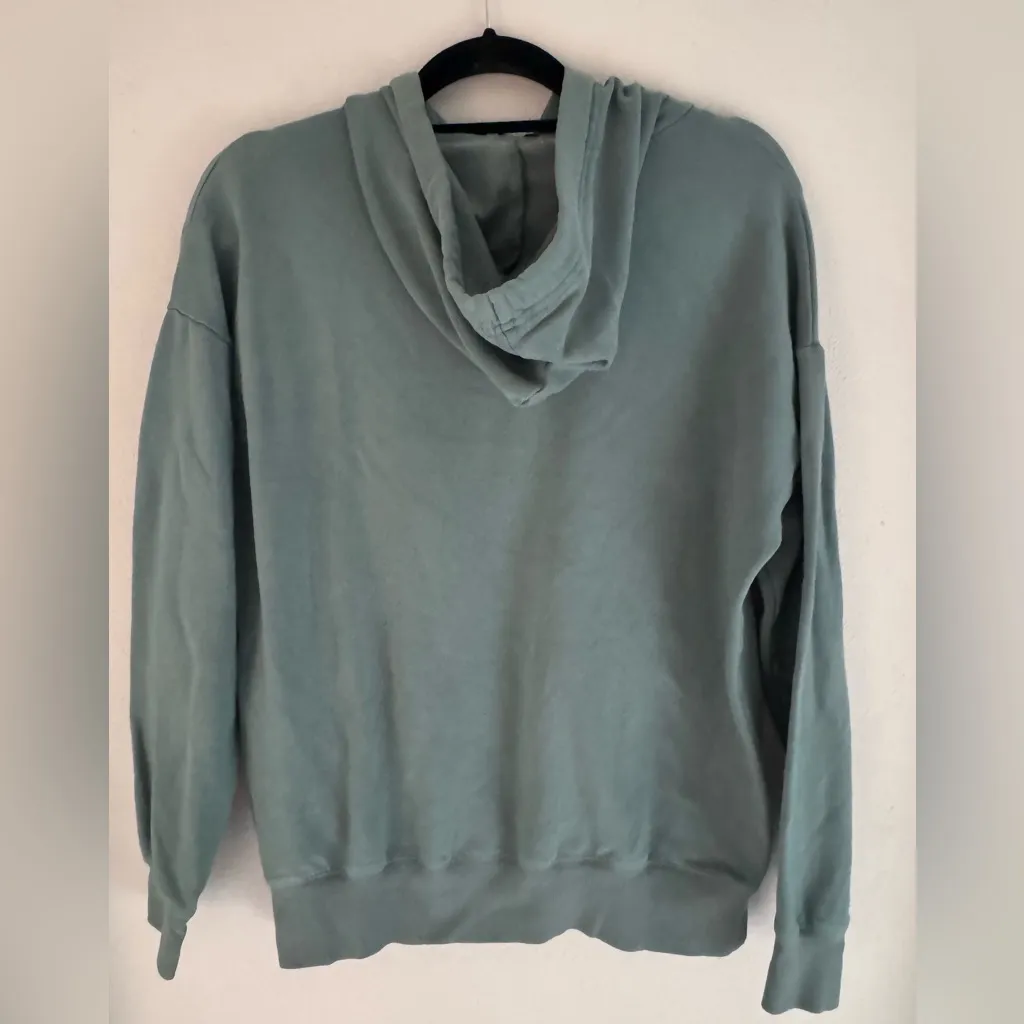 Buffalo David Bitton Size S Womens Super Soft Hoodie w/ Kangaroo Pocket Jade - Image 3