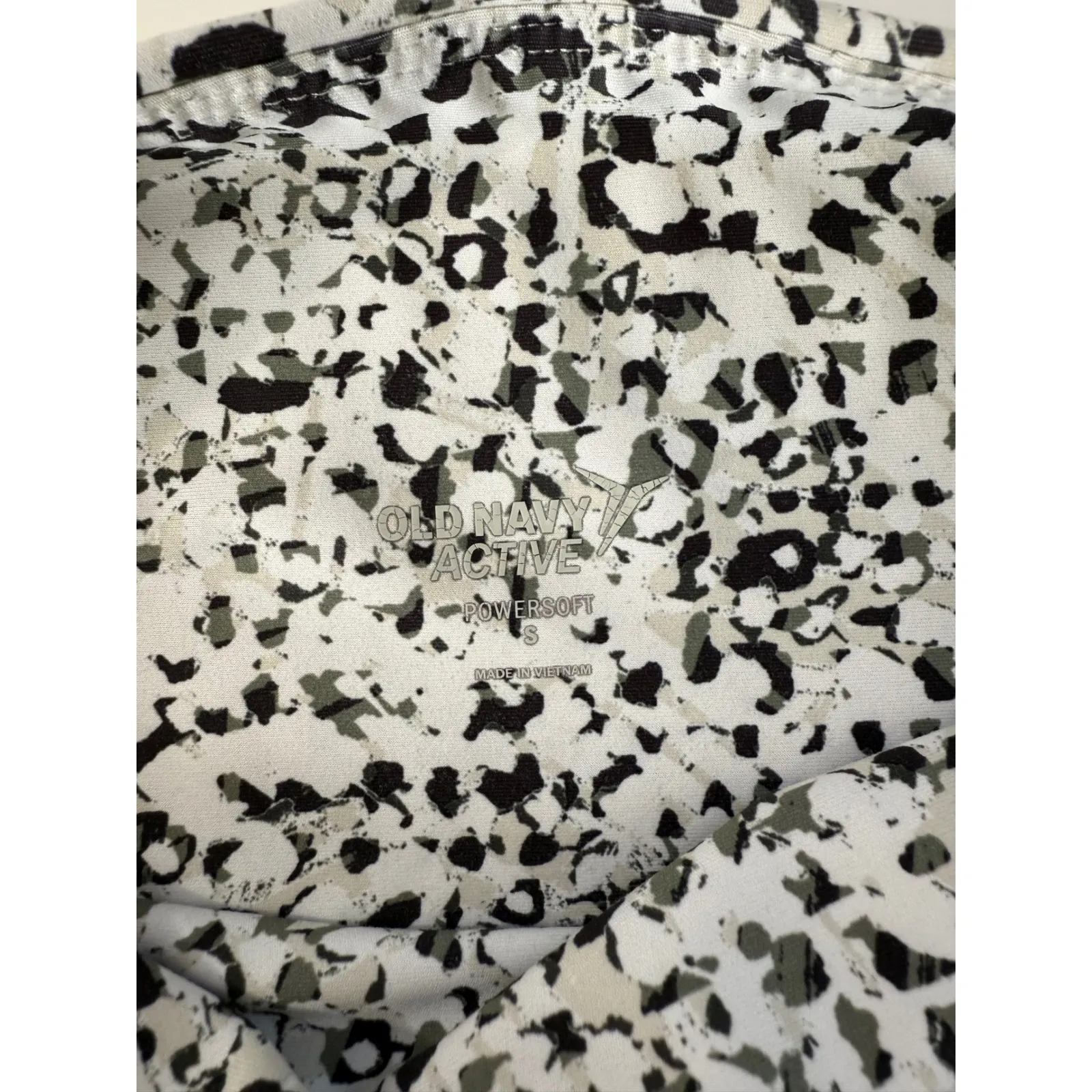 Old Navy PowerSoft Leopard Print High Waisted Leggings Women's‎ Small Streetwear - Image 6