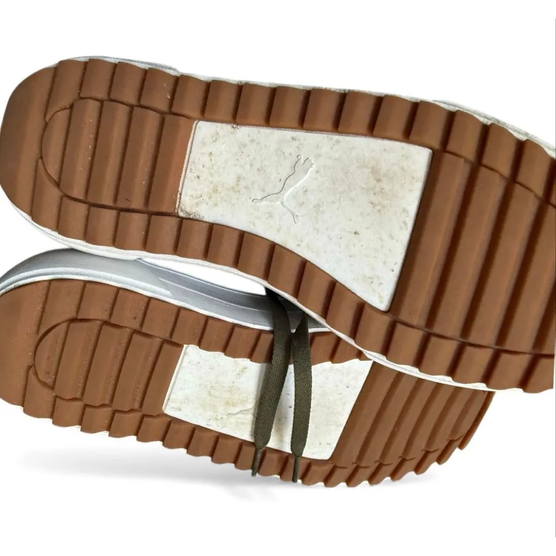 Womens Puma Kaia Mid CV Olive High Forest Sneakers - 384108-03 - Sz 10 - Image 5