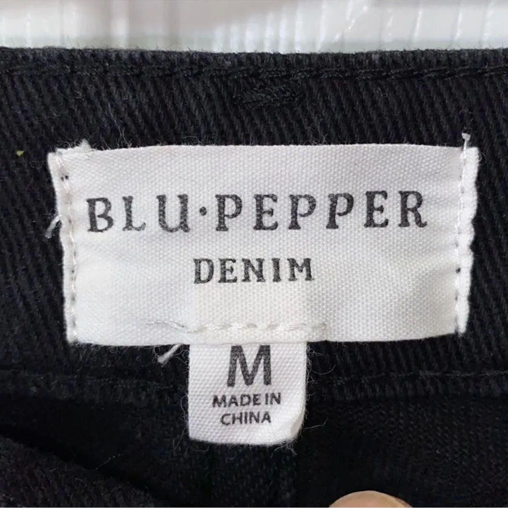 Blu-Pepper Black Capri Length Jeans(Size M) - Image 4