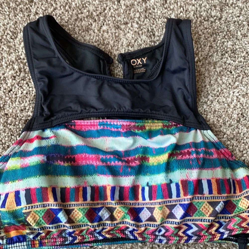 NWOT Roxy Cuba Cuba Strappy Crop Bikini Top - Image 2