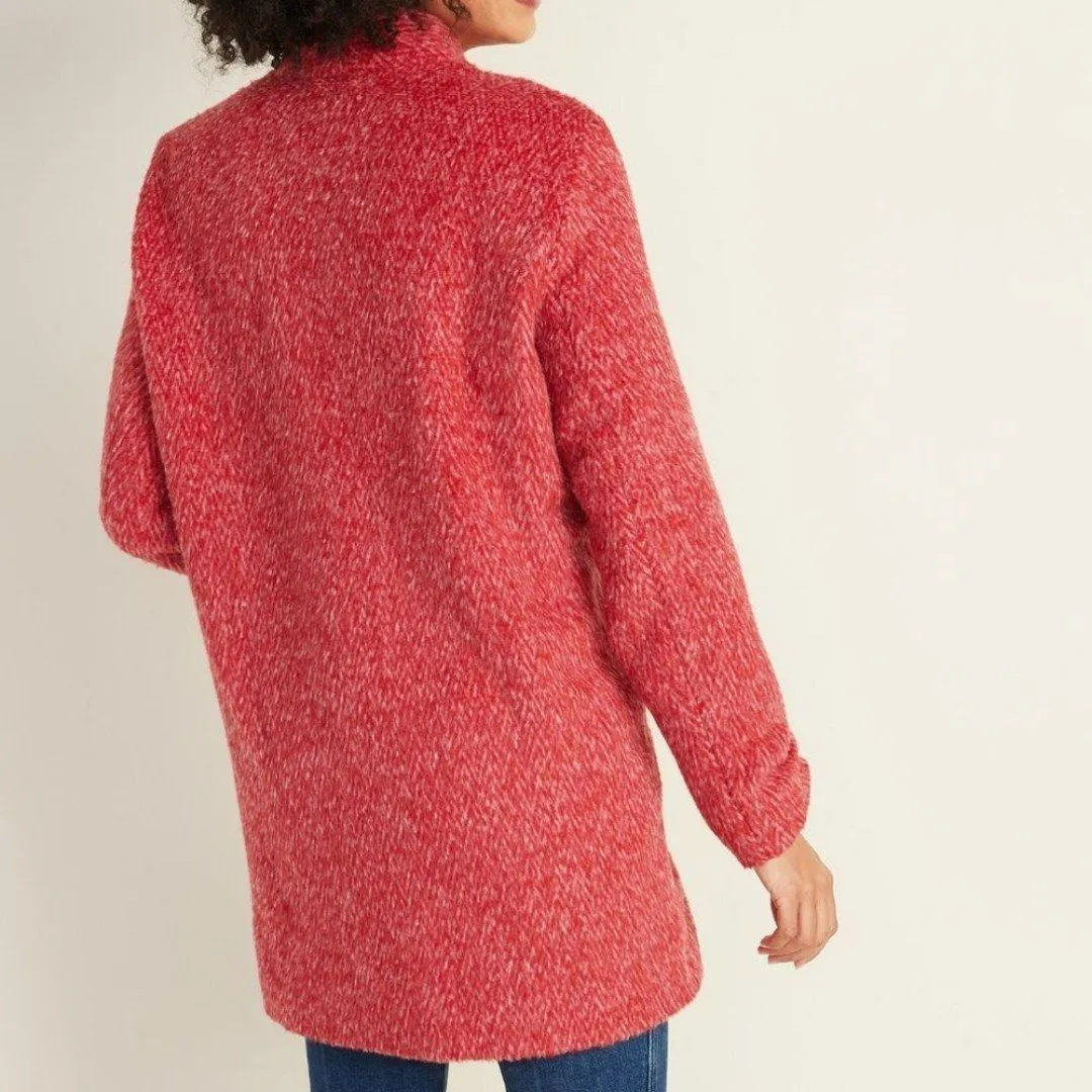 NWT Petite Old Navy Relaxed Textured Cardi Coat For Women - Image 3